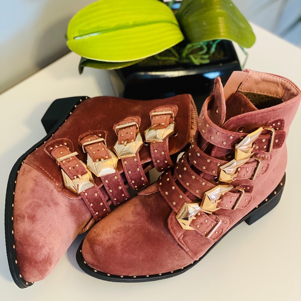 Cute boots pinky